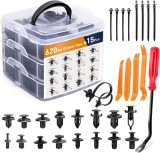 Set clipsuri universale 16 dimensiuni, 620 bucati, Lean 20815