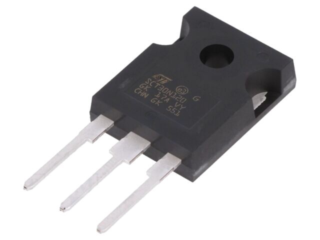 Tranzistor N-MOSFET SiC 1,2kV 34A 270W STMicroelectronics THT