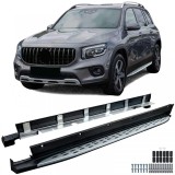 Placi laterale din aluminiu pentru protectie OE, potrivite pentru Mercedes GLB X247 din 2019 Performance AutoTuning