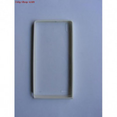 HUSA CAPAC SILICON HUAWEI ASCEND P6 ALB / TRANSPARENT (MD)