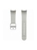 Curea sport de sIlicon Samsung Galaxy Watch 7, Galaxy Watch 6, Galaxy Wach 5 / Pro, Mărime M / L, 22mm, Argintie, Blister ET-SNL31LSEGEU