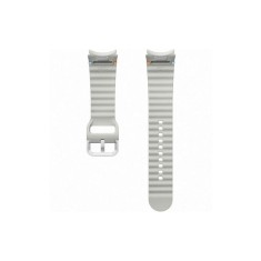 Curea sport de sIlicon Samsung Galaxy Watch 7, Galaxy Watch 6, Galaxy Wach 5 / Pro, Mărime M / L, 22mm, Argintie, Blister ET-SNL31LSEGEU