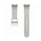 Curea sport de sIlicon Samsung Galaxy Watch 7, Galaxy Watch 6, Galaxy Wach 5 / Pro, Mărime M / L, 22mm, Argintie, Blister ET-SNL31LSEGEU