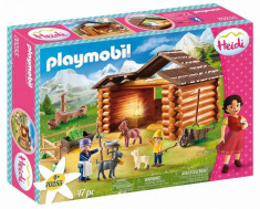 Playmobil Heidi - Peter la grajdul caprelor foto