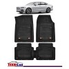 Covorașe Auto TeamCar&reg; Tip Tăviță Compatibile Volvo S90 Mk2 (2016+) - Sedan, Cauciuc