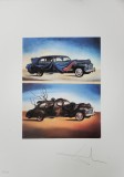Salvador Dali (1904 -1989) - Automobile imbracate