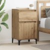 VidaXL Dulap de noapte stejar artizanal 40 x 35 x 70 cm Lemn compozit 881253