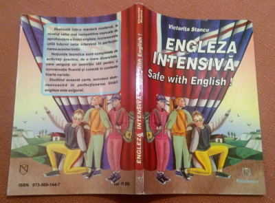 Engleza Intensiva. Safe with english! Editura Niculescu, 1997 - Victorita Stancu foto