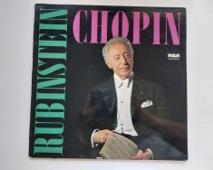 Rubinstein, Chopin &ndash; RCA - disc vinil muzica clasica pian