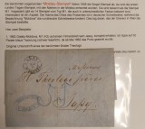 Romania 1862 - Scrisoare circulata GALATI-IASI