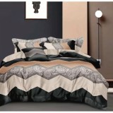 Cumpara ieftin Lenjerie de Pat Bumbac Finet cu 6 Piese Pentru Pat Dublu - SUZ40