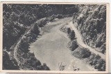 Bnk cp Valea Oltului - Vedere - uzata 1949, Circulata, Printata, Valcea