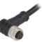 Conector M8 4-PIN Unghi Cablu 1m