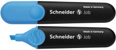 Textmarker Schneider Job, Varf Tesit 1+5mm - Albastru foto