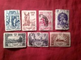 Serie mica URSS 1939 - Agricultura , 7 valori stampilate
