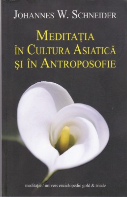 AS - JOHANNES W. SCHNEIDER - MEDITATIA IN CULTURA ASIATICA foto