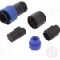 Conector circular, mama, 2 pini, BULGIN - PXP4010/02S/5560