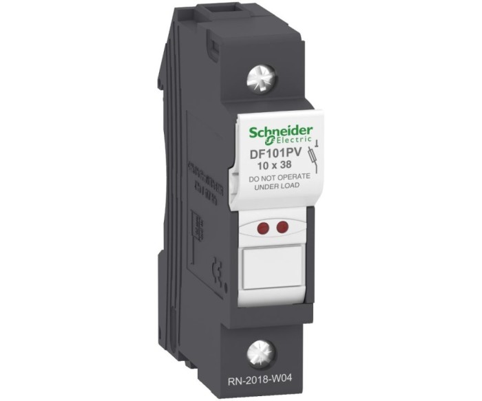 Separator cu fuzibil voltaic 1P 32A 10X38mm Schneider DF101PV