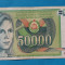 50000 Dinari anul 1988 - Bancnota Iugoslavia 50 Mii -50.000 - Jugoslavije