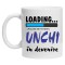 Cana personalizata cu textul &quot;unchi in devenire&quot;