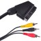 CABLU SCART-3RCA 1.5M