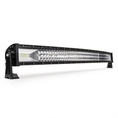 Proiector LED BAR model CURBAT pentru Off-Road, ATV, SSV, putere 729 W, culoare 6500K, tensiune 9-36V, dimensiuni 1300 x 80 x 84 mm