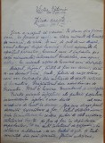 Manuscris Victor Eftimiu scris olograf: Ziua creste ! 6 pagini