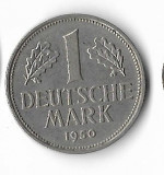 Moneda 1 mark 1950 G - Germania, Europa, Cupru-Nichel