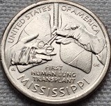 1 Dollar 2023 USA, Mississippi, Innovation , unc, lit.D, America de Nord