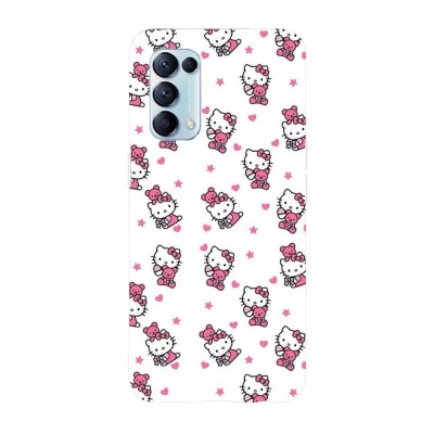 Husa compatibila cu Oppo A73, Viceversa, model Hello kitty bear pattern, Silicon, TPU foto