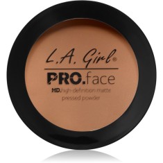L.A. Girl Cosmetics PRO. Face HD pudra compacta cu efect matifiant culoare Soft Honey 7 g