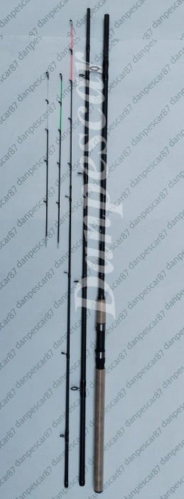 Lanseta fibra de carbon PRO FL FALCONS POWER X Feeder 3,90 metri Actiune:180gr