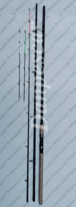 Lanseta fibra de carbon PRO FL FALCONS POWER X Feeder 3,60 metri Actiune:180gr