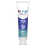 Pasta de Dinti, Crest, 3D White, Deep Clean, Indeparteaza Petele de Suprafata, 107gr