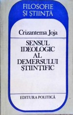 SENSUL IDEOLOGIC AL DEMERSULUI STIINTIFIC-CRIZANTEMA JOJA-328467