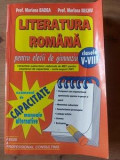 Literatura romana pentru elevii de gimnaziu Mariana Badea,Mariana Negru