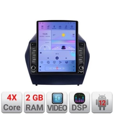 Navigatie Hyundai IX35 K-361 ecran tip TESLA 9.7&amp;quot; cu Android Radio Bluetooth Internet GPS WIFI 2+32 DSP Quad Core CarStore Technology foto