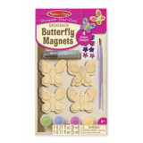 Set creatie Fluturasi din lemn magnetici, Melissa &amp; Doug