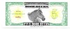!!! RARR : SUA - FANTASY NOTE - 5 BOOK BUCKS 2014 - AUNC / CEA DIN SCAN