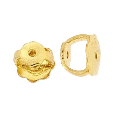 Inchizatoare Fluturas cu Filet din Aur 14K, 4.5mm, pentru Cercei foto