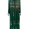 Rochie dama casual RL24, cu motive traditionale, verde brad , marimea XL