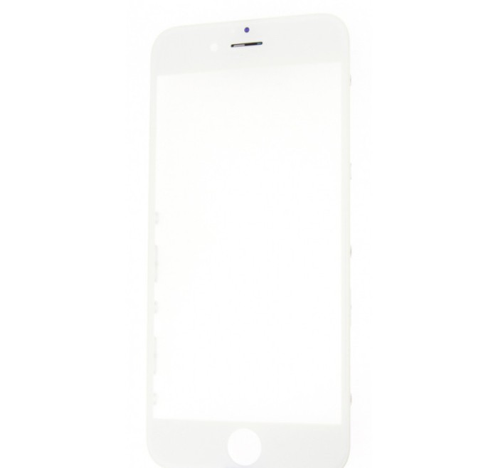 Geam sticla iPhone 6s, Complet, White