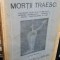 MORTII TRAIESC ! - - C. Stanulescu -1927
