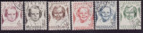 C1836 - Olanda 1946 - Fam.regala 6v.stampilat,serie completa