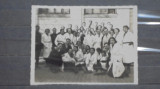 GRUP DE MEDICI SI INFIRMIERE IN FATA SPITALULUI BRANCOVENESC, ANII 1938-40 - 2, Alb-Negru, Romania 1900 - 1950, Medical