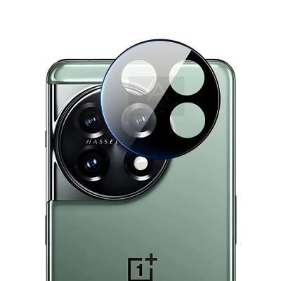 Folie Camera pentru OnePlus 11, Techsuit Full Camera Glass, Black foto