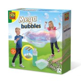 Set de facut baloane de sapun gingantice pentru copii cu solutie inclusa, 200 ml, SES Creative