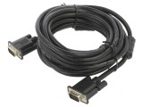Cablu D-Sub 15pin HD negru 5m