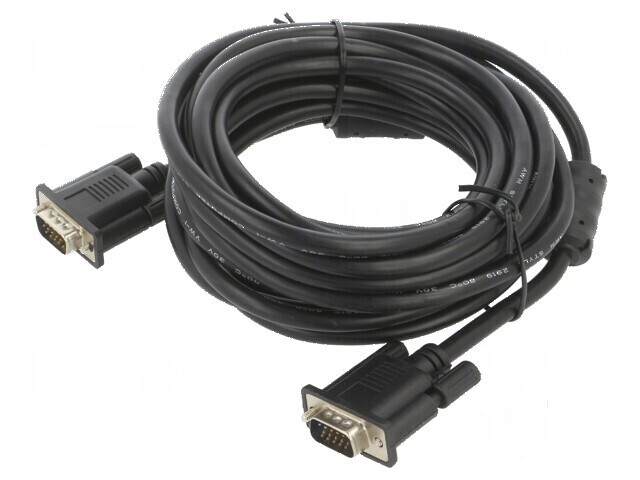 Cablu D-Sub 15pin HD negru 5m