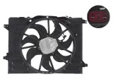 Ventilator radiator Kia Stinger 20; motor 2.0 T-GDI, 2.5 T-GDI, 3.3 V6 T, mufa cu 4 pini, 600W, diametru 460mm, motor + elice + carcasa; 253J5100;